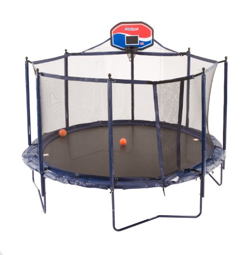 jumpsport trampoline basketball hoop