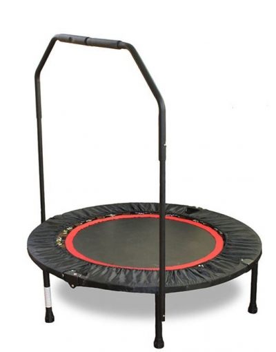 exercise trampoline with handle