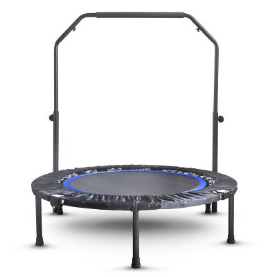 mini exercise trampoline with handle