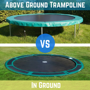 Above Ground Trampoline Vs In Which To 2018