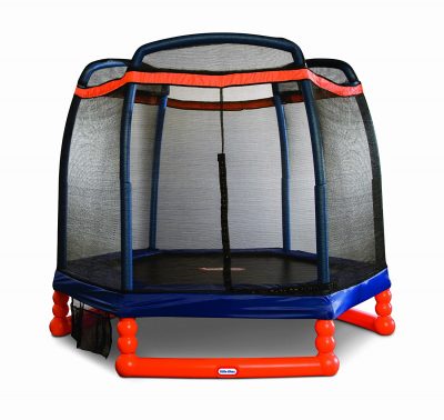 little tikes trampoline with enclosure