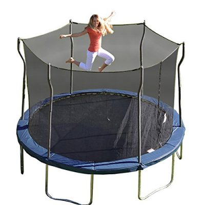 propel trampoline with enclosure